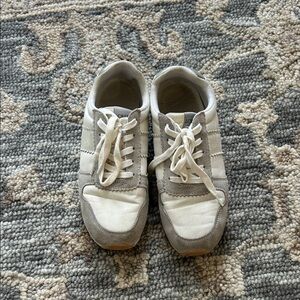 J. Crew Gray and White Women's Sneakers